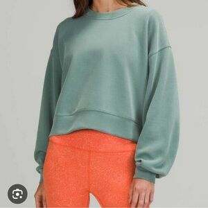 Lululemon Softstreme Perfectly Oversized Cropped Crew